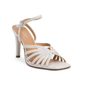 SEYCHELLES White Leather Dress To Impress Dress Heels